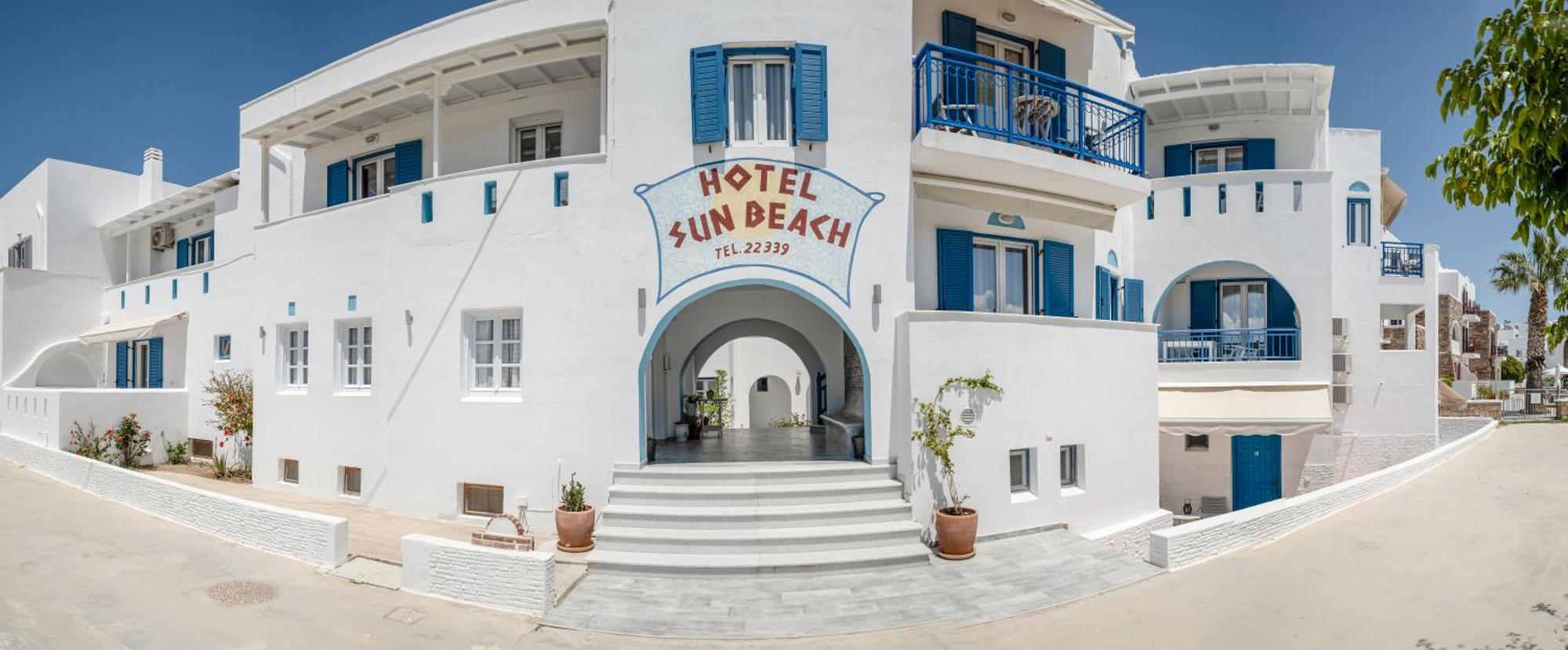 Naxos City Sun Beach Hotel מראה חיצוני תמונה