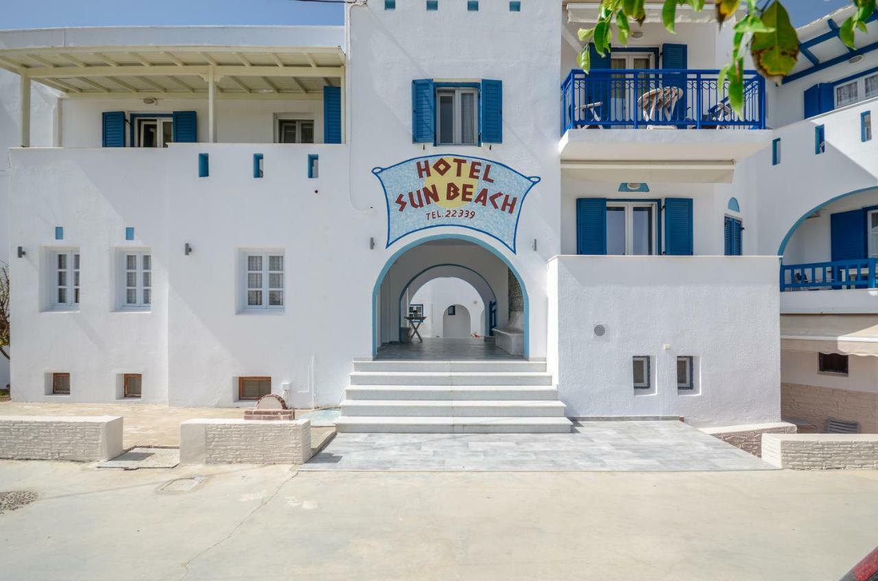 Naxos City Sun Beach Hotel מראה חיצוני תמונה
